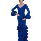 Traje de flamenca Alcázar azul royal