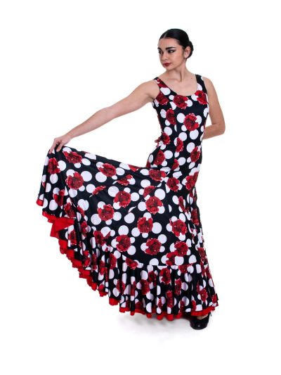 Vestido de baile flamenco Clavel