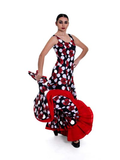Vestido de baile flamenco Clavel