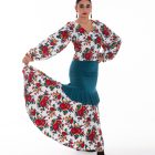 Conjunto para bailar flamenco fandango.