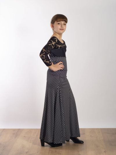 Faldas Flamencas cortas para niñas - Talla 10