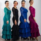 Vestidos Mar de Paralola en todos los colores disponibles: verde esmeralda, negro, azul royal y buganvilla.