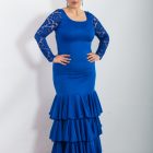 Vestido Mar de Paralola en color azul royal.