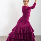 Vestido Mar de Paralola en color buganvilla.